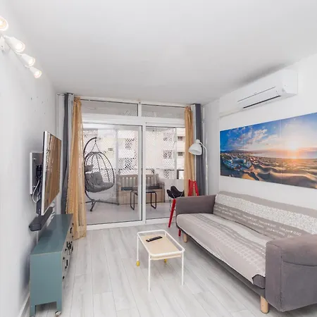 公寓 Vintage Flat - Terrace & Pool 普拉亚戴尔雷安格莱斯